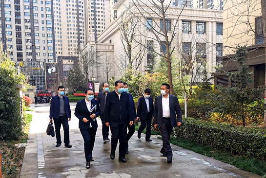 市人大领导到世融集团调研疫情防控、复工复产工作